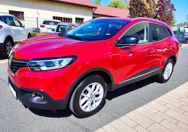 Renault Kadjar cena 57800 przebieg: 60000, rok produkcji 2018 z Żelechów małe 67